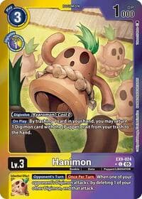 Hanimon (Limited Foil) - Versus Monsters - Digimon Card Game card