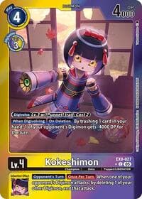 Kokeshimon (Limited Foil) - Versus Monsters - Digimon Card Game card
