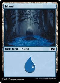 Island (WOE) - The List Reprints - Magic: The Gathering card