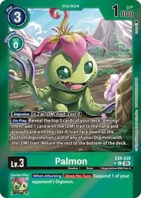Palmon (Limited Foil) - Versus Monsters - Digimon Card Game card