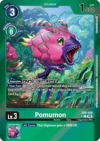 Pomumon (Limited Foil) - Versus Monsters - Digimon Card Game card