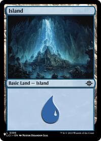 Island (LCI) - The List Reprints - Magic: The Gathering card
