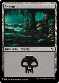 Swamp (MKM) - The List Reprints - Magic: The Gathering card