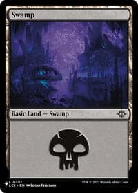Swamp (LCI) - The List Reprints - Magic: The Gathering card