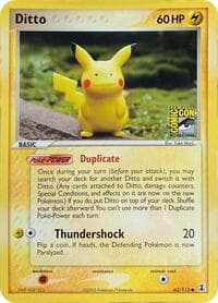 Ditto - 39/113 (SDCC Stamp) - Miscellaneous Cards & Products - Pokemon card
