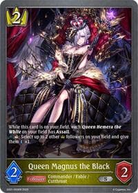 Queen Magnus the Black - SS01: Worlds Beyond (Swordcraft) - Shadowverse: Evolve card