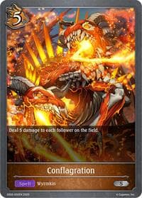 Conflagration - SS02: Worlds Beyond (Dragoncraft) - Shadowverse: Evolve card