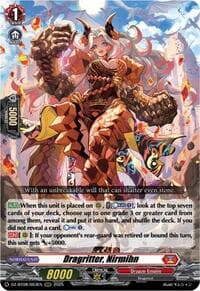 Dragritter, Nirmihn - DZ-BT08: Knights 0f Rebirth - Cardfight Vanguard card