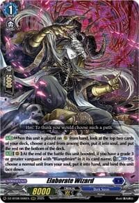 Elaborate Wizard - DZ-BT08: Knights 0f Rebirth - Cardfight Vanguard card