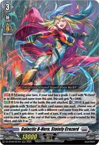 Galactic B-Hero, Stately Crozard - DZ-BT08: Knights 0f Rebirth - Cardfight Vanguard card