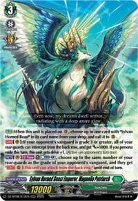 Sylvan Horned Beast Emperor, Magnolia Patriach - DZ-BT08: Knights 0f Rebirth - Cardfight Vanguard card