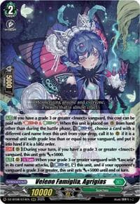 Veleno Famiglia, Agrigias - DZ-BT08: Knights 0f Rebirth - Cardfight Vanguard card