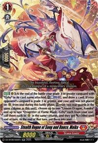 Stealth Rogue of Song and Dance, Maika - DZ-BT08: Knights 0f Rebirth - Cardfight Vanguard card