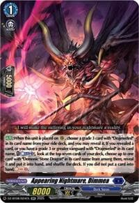 Appearing Nightmare, Dimmea - DZ-BT08: Knights 0f Rebirth - Cardfight Vanguard card