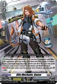 Blitz Mechnanic, Bauen - DZ-BT08: Knights 0f Rebirth - Cardfight Vanguard card