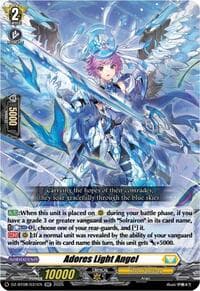 Adores Light Angel - DZ-BT08: Knights 0f Rebirth - Cardfight Vanguard card