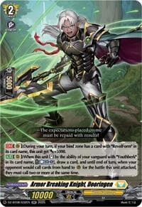 Armor Breaking Knight, Dooringen - DZ-BT08: Knights 0f Rebirth - Cardfight Vanguard card