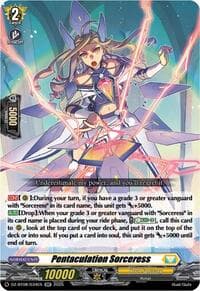 Pentaculation Sorceress - DZ-BT08: Knights 0f Rebirth - Cardfight Vanguard card