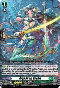 Argo Siren, Cephis - DZ-BT08: Knights 0f Rebirth - Cardfight Vanguard card