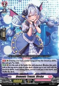 Demonic Teaser, Virsha - DZ-BT08: Knights 0f Rebirth - Cardfight Vanguard card