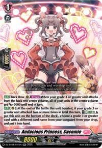 Audacious Princess, Cacomie - DZ-BT08: Knights 0f Rebirth - Cardfight Vanguard card