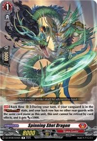 Spinning Shot Dragon - DZ-BT08: Knights 0f Rebirth - Cardfight Vanguard card