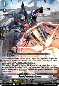 Qual Scharfschutze - DZ-BT08: Knights 0f Rebirth - Cardfight Vanguard card