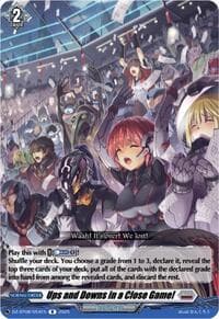 Ups and Downs in a Close Game! - DZ-BT08: Knights 0f Rebirth - Cardfight Vanguard card