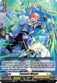 Preserve Wizard - DZ-BT08: Knights 0f Rebirth - Cardfight Vanguard card
