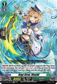 Argo Siren, Viashil - DZ-BT08: Knights 0f Rebirth - Cardfight Vanguard card