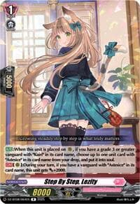 Step By Step, Lezity - DZ-BT08: Knights 0f Rebirth - Cardfight Vanguard card