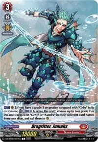 Dragritter, Jumahs - DZ-BT08: Knights 0f Rebirth - Cardfight Vanguard card