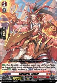 Dragritter, Azhaar - DZ-BT08: Knights 0f Rebirth - Cardfight Vanguard card