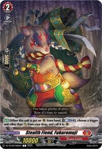 Stealth Fiend, Fukuromuji - DZ-BT08: Knights 0f Rebirth - Cardfight Vanguard card