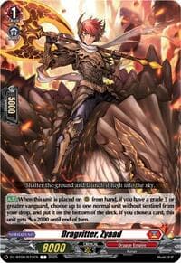 Dragritter, Zyaad - DZ-BT08: Knights 0f Rebirth - Cardfight Vanguard card