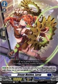 Steam Maiden, Larsa - DZ-BT08: Knights 0f Rebirth - Cardfight Vanguard card