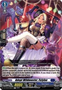 Adept Wildmaster, Felyine - DZ-BT08: Knights 0f Rebirth - Cardfight Vanguard card