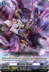 Abrasive Dizona - DZ-BT08: Knights 0f Rebirth - Cardfight Vanguard card