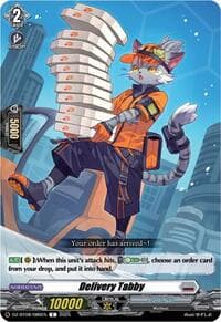 Delivery Tabby - DZ-BT08: Knights 0f Rebirth - Cardfight Vanguard card