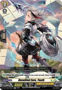 Unsullied Eyes, Youth - DZ-BT08: Knights 0f Rebirth - Cardfight Vanguard card