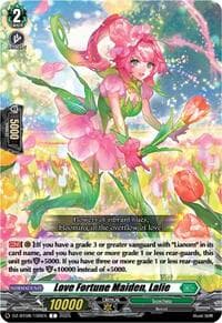 Love Fortune Maiden, Lalie - DZ-BT08: Knights 0f Rebirth - Cardfight Vanguard card