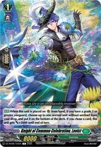Knight of Common Celebration, Lovist - DZ-BT08: Knights 0f Rebirth - Cardfight Vanguard card