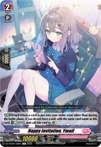 Happy Invitation, Ymail - DZ-BT08: Knights 0f Rebirth - Cardfight Vanguard card