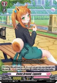 Come Around, Lapuole - DZ-BT08: Knights 0f Rebirth - Cardfight Vanguard card