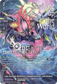The Second Mythisch, "Midgardsomr" Garzorums (SEC) - DZ-BT08: Knights 0f Rebirth - Cardfight Vanguard card