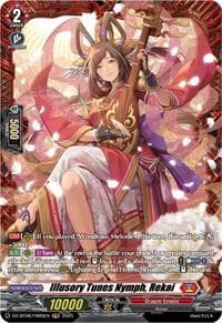 Illusory Tunes Nymph, Rekai (FR) - DZ-BT08: Knights 0f Rebirth - Cardfight Vanguard card