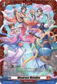 Wonderous Melodies (FR) - DZ-BT08: Knights 0f Rebirth - Cardfight Vanguard card