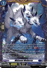 Whiteout Wulberus (FR) - DZ-BT08: Knights 0f Rebirth - Cardfight Vanguard card