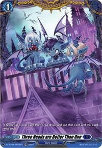 Three Heads are Better Than One (FR) - DZ-BT08: Knights 0f Rebirth - Cardfight Vanguard card