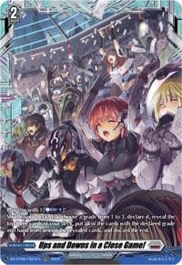 Ups and Downs in a Close Game! (FR) - DZ-BT08: Knights 0f Rebirth - Cardfight Vanguard card
